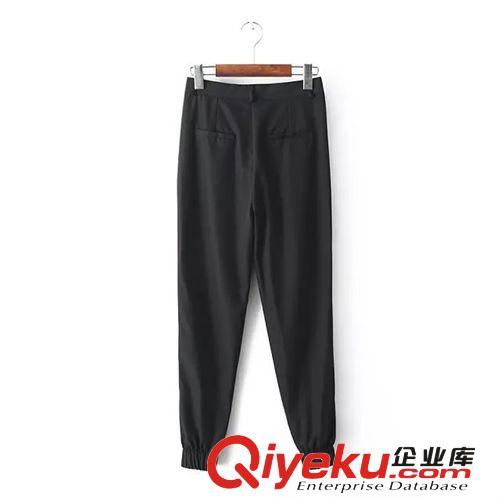 2014夏季新款女裝 歐美風(fēng)九分褲哈倫褲小腳休閑褲 女原始圖片2