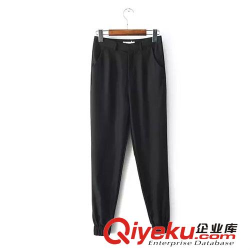 2014夏季新款女裝 歐美風(fēng)九分褲哈倫褲小腳休閑褲 女原始圖片3