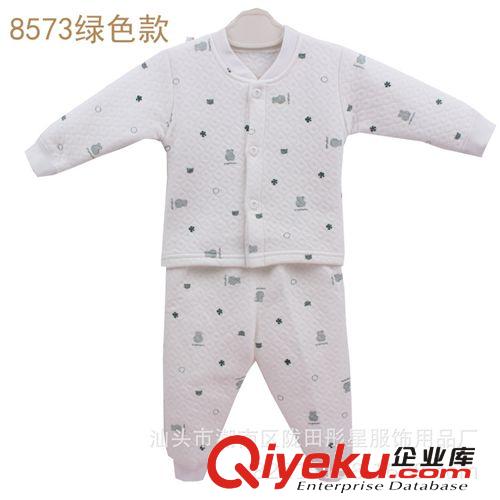 寶寶保暖套裝新生兒衣服嬰幼兒棉衣嬰兒秋冬服裝內(nèi)衣套裝原始圖片2