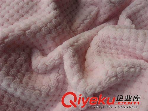 貝貝絨 格子經(jīng)編珊瑚絨beibei fleece