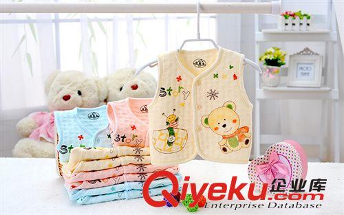 批發(fā) 湯博士新款寶寶馬甲 嬰幼兒馬甲背心 兒童棉馬甲 秋冬暖馬夾