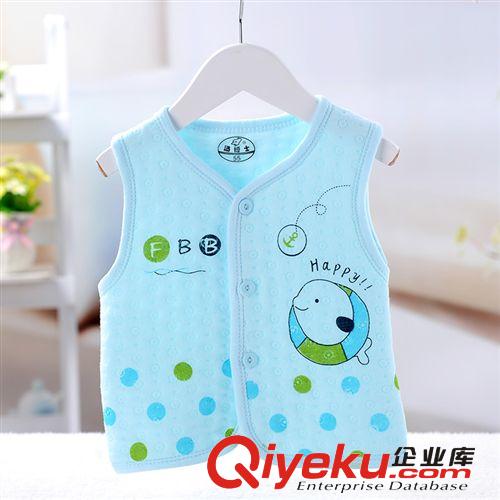 秋冬款純棉保暖男女童馬甲 品牌卡通嬰幼兒/新生兒/寶寶背心批發原始圖片3