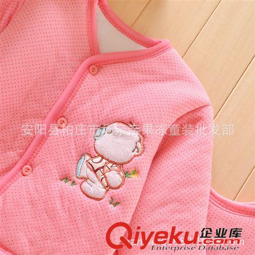 廠家直供尾貨清倉(cāng)加厚保暖嬰幼兒童裝冬季棉襖棉衣0到1歲兩件套