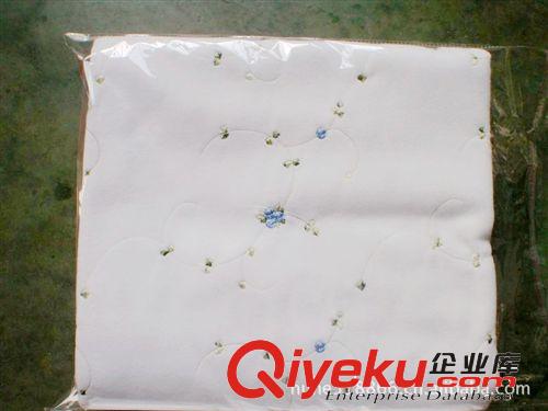 供應(yīng)提花布包邊雙面絨繡花毯 歐美經(jīng)銷印花絨毯原始圖片2