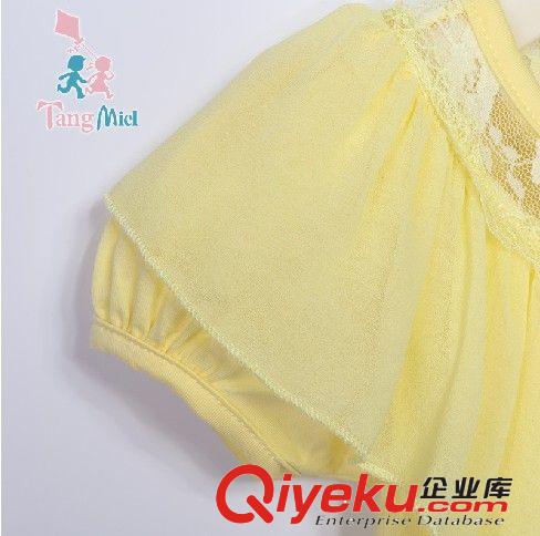 外貿(mào)原單童裝 夏兒童體恤純棉中小童女童短袖T恤邊寶寶T恤夏 批發(fā)原始圖片3