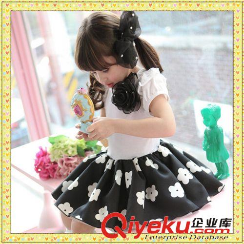 夢芝靈！gd韓國品牌童裝 梅花花朵女童連衣裙 童裙夏款新品原始圖片3