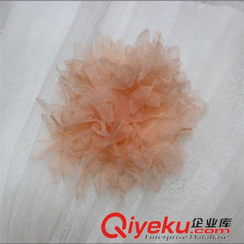 甜美百搭網(wǎng)紗手工女童胸花 韓版兒童胸針衣飾 01117原始圖片3