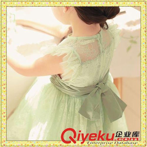 夏季童裙 高檔韓版童裝品牌 蕾絲女童連衣裙 廠家直銷104原始圖片2