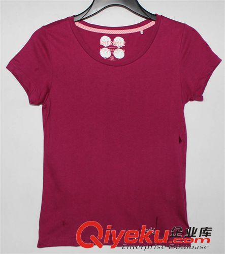 CHKE短袖女T恤純棉圓領
