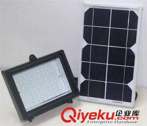太阳能灯 花园灯 投光灯 户外 庭院 家用 超亮 照明 60LED泛光灯原始图片3