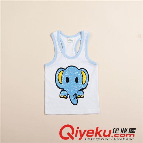 【伙拼】外貿(mào)廠家直銷(xiāo)2014夏季時(shí)尚新款14色童背心超酷卡通童背心原始圖片3