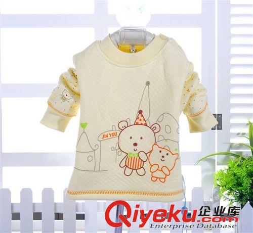 嬰幼錦友中童版 保暖上衣 純棉保暖上衣 tj批發(fā) 100-120碼