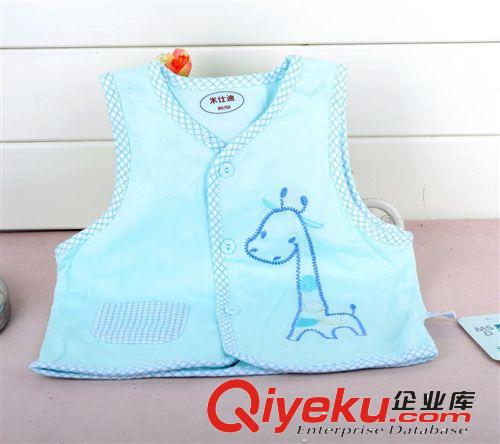 雙層馬甲！米仕迪純棉雙層小鹿馬甲 春秋內(nèi)衣馬甲批發(fā)原始圖片2