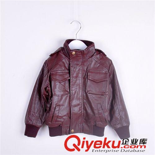 兒童韓版精品童裝批發(fā)加厚皮衣外套tj清倉原價67元