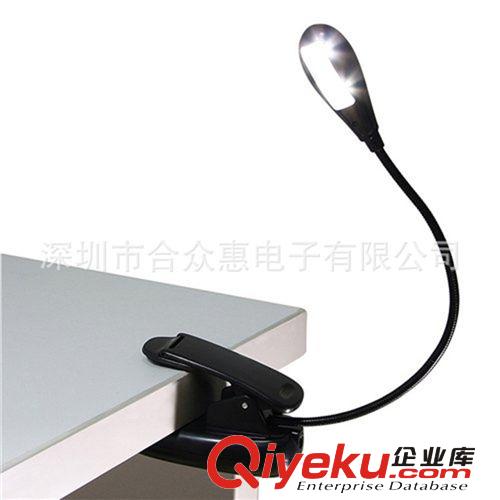 LED夾子燈  看書燈 學(xué)生宿舍夾子燈 小夜燈 地?cái)偀豳u 2LED原始圖片3