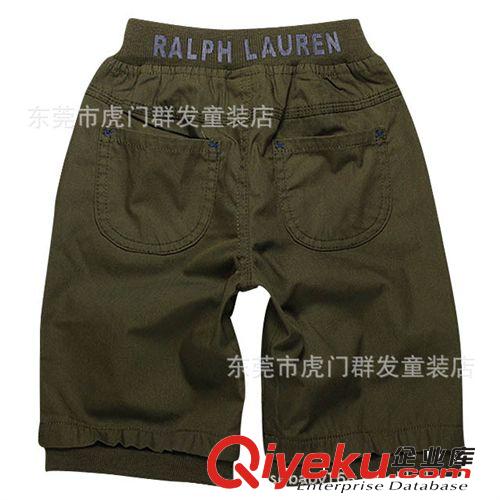 【廠家直銷】熱銷新款兒童polo短褲  夏裝外貿休閑短褲批發原始圖片3