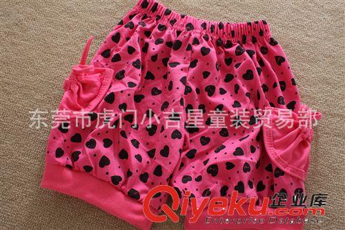 255款女童燈籠花短褲批發 童褲 廠家直銷 東莞童褲 2014新潮童褲原始圖片3