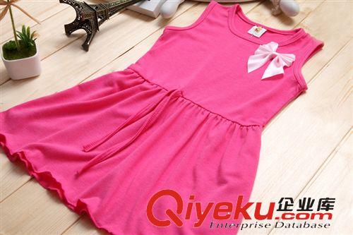 夏季熱賣女童裝 女童連衣裙 花色純棉兒童背心連衣裙 打底裙子原始圖片2