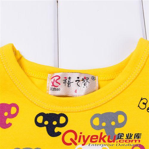 2014春秋新款嬰兒衛(wèi)衣套裝 寶寶外出服 童裝 男女寶寶春秋裝 7065