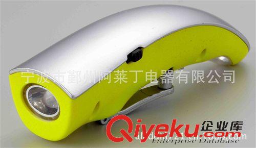 【專利產品】【禮品促銷】LED應急充電臺燈（手搖）帶USB手電筒原始圖片2