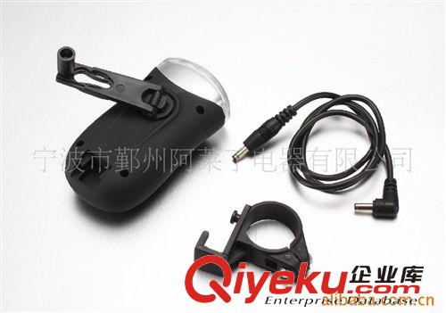 【專業生產】多功能LED手搖手電筒（手機充電）塑料手搖發電電筒原始圖片3