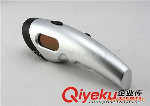 【專業生產】多功能LED手搖手電筒（手機充電）塑料手搖發電電筒原始圖片3