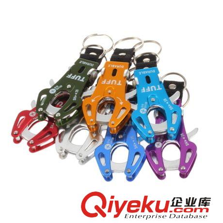多功能戶外中號(hào)老虎扣 鋁合金快掛 鑰匙扣 登山扣鑰匙圈原始圖片2