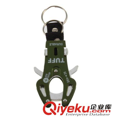 多功能戶外中號(hào)老虎扣 鋁合金快掛 鑰匙扣 登山扣鑰匙圈原始圖片3