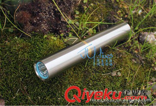 廠家直銷袖珍手電筒 迷你手電筒 不銹鋼強光手電筒便攜式防水手電原始圖片2