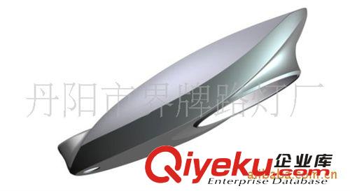 加工定制 鋼化玻璃路燈 雙臂路燈原始圖片2