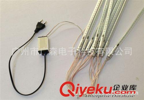 批發30cm 12V 10支/套帶驅動電源 套裝雙面貼片LED流星燈