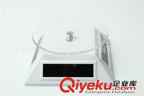 新款 太陽能旋轉展臺 飾品展示架 宇宙展臺 UFO設計 360°旋轉