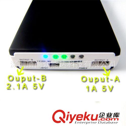 眾能達13800毫安移動電源 雙USB移動電源 手機充電寶 移動電源原始圖片3