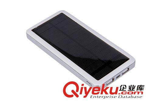 新款太陽能移動(dòng)電源 12800mA批發(fā)蘋果ipad手機(jī)充電寶新款移動(dòng)電源