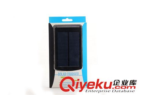 工廠直銷 太陽能充電器10000毫安 雙USB太陽能充電器 移動電源原始圖片2