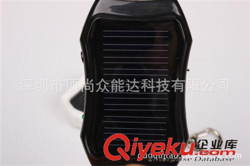 手機太陽能充電器 帶LED燈 iphone三星 小米 HTC 充電寶 USB{wn}原始圖片2