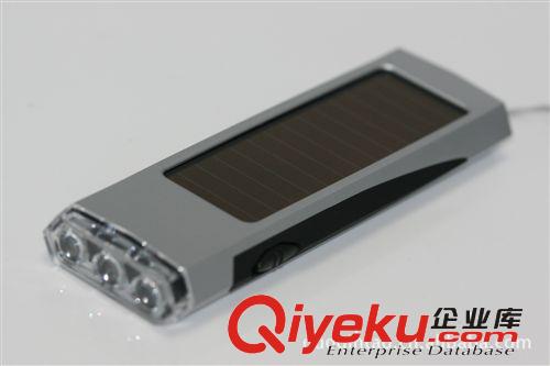 廠家直銷 DS982太陽能手電筒 節能環保 照明手電筒原始圖片2