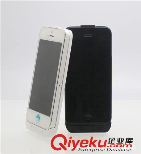 廠家現貨超薄IPHONE5背夾電池 外掛電池 IPHONE5后蓋電池2200毫安