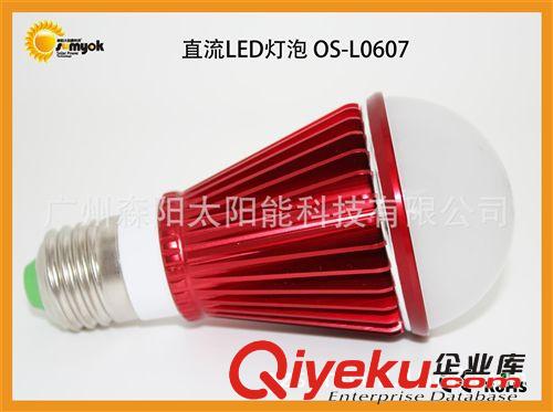 太陽能應(yīng)急直流燈泡 超亮LED燈泡 應(yīng)急專用 12V燈泡7W L0607