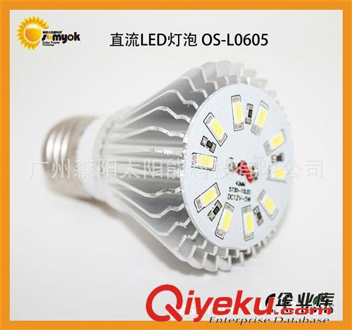 直流燈泡LED燈泡 鋁殼球泡燈 太陽能燈泡 夜市燈泡L0605原始圖片3