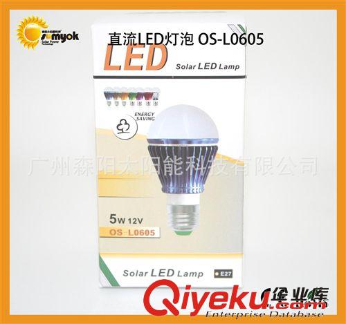 太陽能LED燈泡 太陽能照明小系統燈泡 12V系統電瓶燈泡 直流L0607原始圖片3