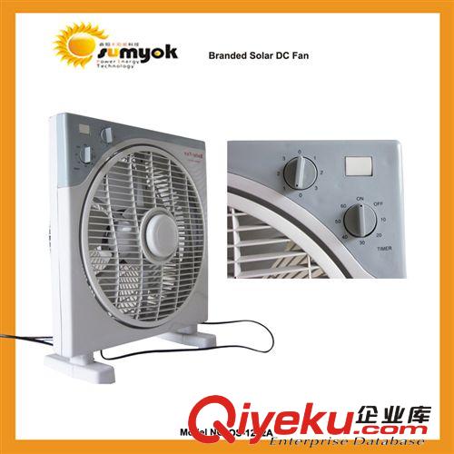 廣州森陽廠家供應(yīng)太陽能風(fēng)扇OS-1212A 12寸家用臺式扇 直流12V原始圖片2