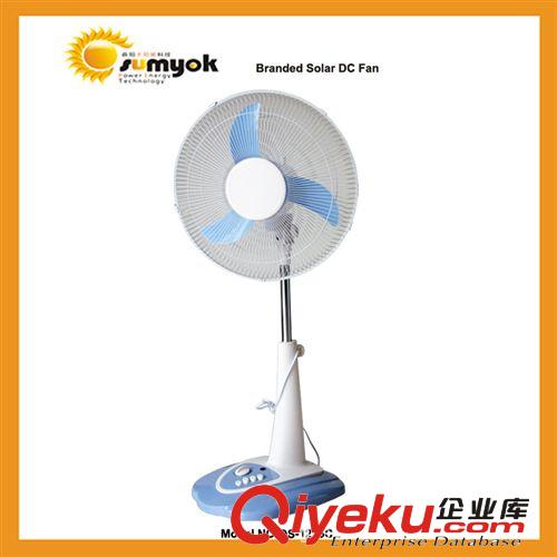 廣州森陽廠家供應(yīng)太陽能風(fēng)扇OS-1216C 16寸家用落地扇 直流12V原始圖片2