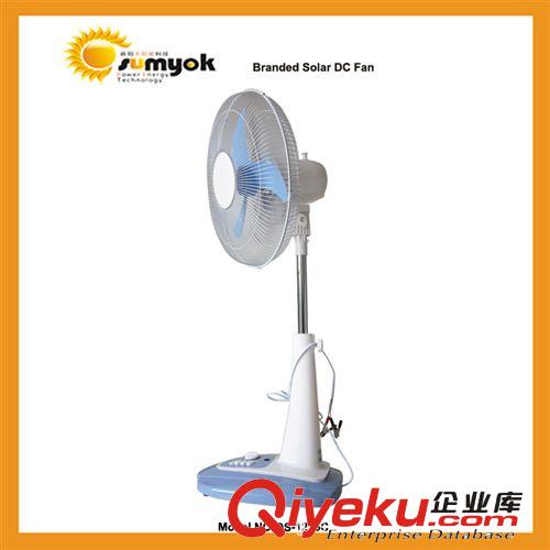 廣州森陽廠家供應(yīng)太陽能風(fēng)扇OS-1216C 16寸家用落地扇 直流12V原始圖片3