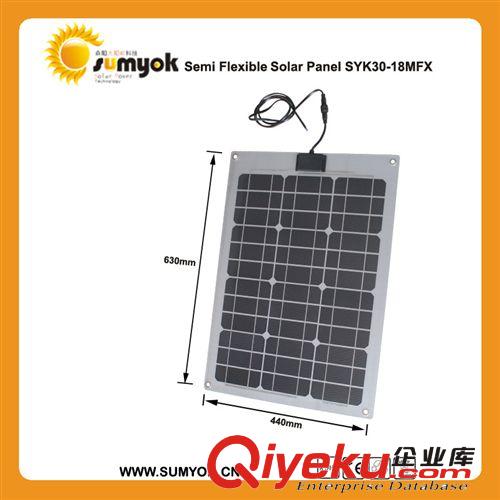廠家直銷優質單晶柔性板 30W 18V