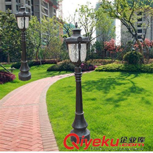 廣場景觀燈 不銹鋼景觀燈 道路照明 紅色龍圖案燈柱  {gx}節(jié)能