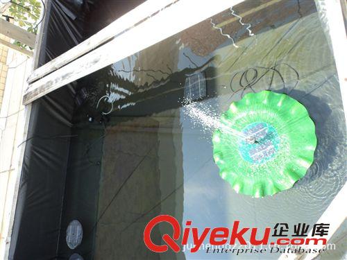 太陽能花園式水泵|大荷葉噴泉泵|水池噴水GY-P-0014H原始圖片2