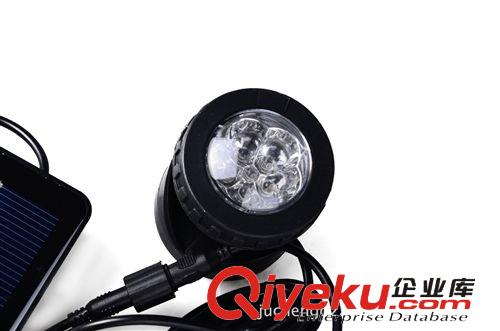 庭院戶外燈|LED投光燈|6LED太陽能防水庭院聚光燈 水底燈原始圖片3
