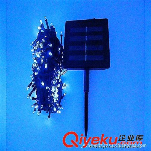 太陽能圣誕燈串|60LED室外裝飾燈具|自動充電花園閃爍燈LED燈原始圖片2