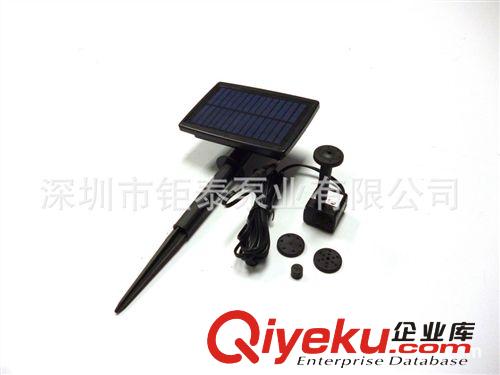 帶地插太陽能噴泉太陽能水泵微型直流無刷水泵水泵AS180-0712B
